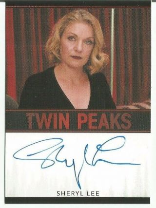2018 Rittenhouse Twin Peaks Sheryl Lee As Laura Palmer Auto Scarce Ssp Autograph