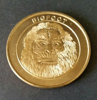 Bigfoot Token Sasquatch Yeti Coin Ripleys Believe It or Not Newport Oregon 3