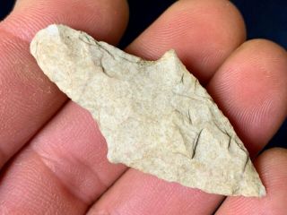 Outstanding Gary Point Andrew Co. ,  Missouri Authentic Arrowhead Artifact C18