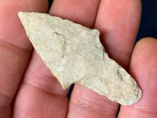 OUTSTANDING GARY POINT ANDREW CO. ,  MISSOURI AUTHENTIC ARROWHEAD ARTIFACT C18 4