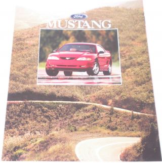 1996 Ford Mustang Dealer Brochure