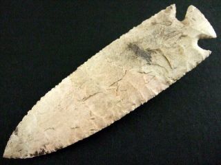 Fine Authentic Collector Grade Missouri Kirk Corner Notched Point Arrowheads 5