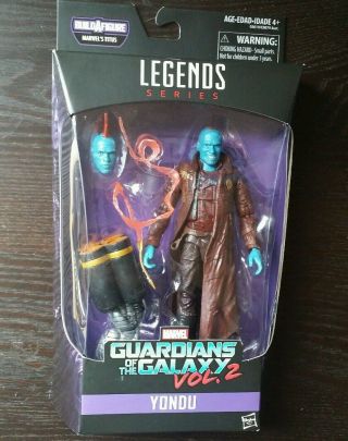 Marvel Legends Guardians Of The Galaxy Yondu Figure W/ Baf Marvel 