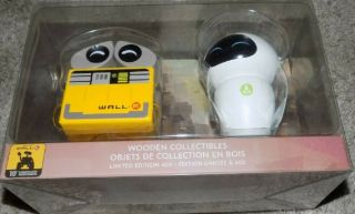 Disney - Wall - E Wooden Collectibles Limited Edition Of 400 -