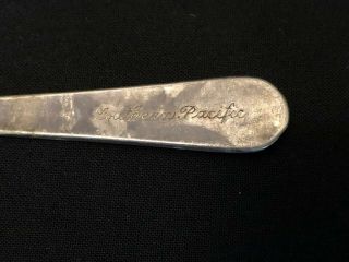 COLLECTIBLE SOUTHERN PACIFIC PLATED RAILROAD SPOON 3