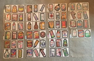 Wacky Packages 1st Series Rerun 1979 Set 1 To 66 Fresh From Packs Untouched