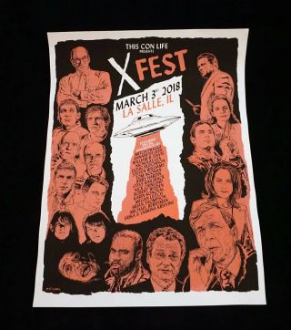 The X - Files X - Fest Exclusive Poster