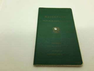 1975 Austria Passport Reisepass Krems Visas Egypt Cyprus Turkey Greece Albania