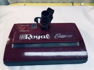 Vintage Royal Classic Vacuum Cleaner Power Head 4650 Power Team Canister