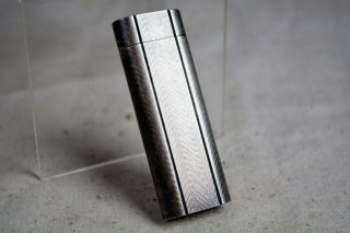 Cartier Vintage Lighter Plargent G 30 Micron Silver Plated Needs Work