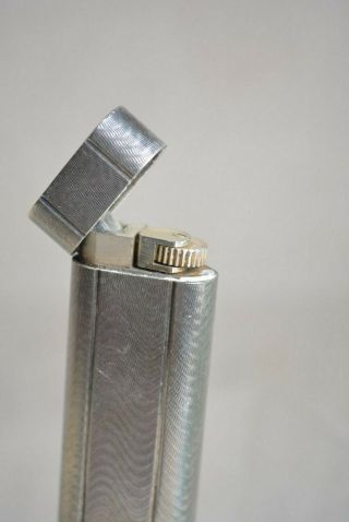 CARTIER VINTAGE LIGHTER PlARGENT G 30 micron SILVER PLATED Needs Work 5