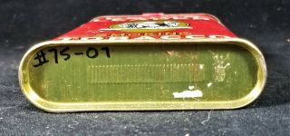 COMPLIMENTARY UNION LEADER Tin Litho Tobacco Vertical Pocket Tin 6