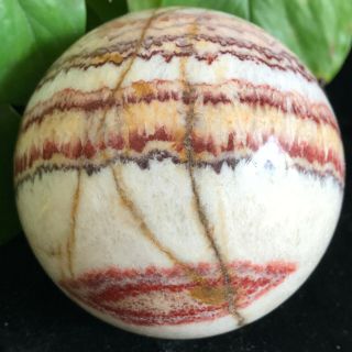 Natural Rhodochrosite Quartz Crystal Ball Polished Specimen Reiki Heal 914g B11 7