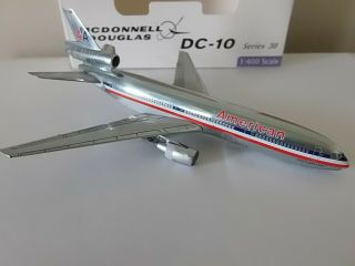 Aeroclassics American Airlines Dc10 - 10 Diecast 1/400 Model N102aa