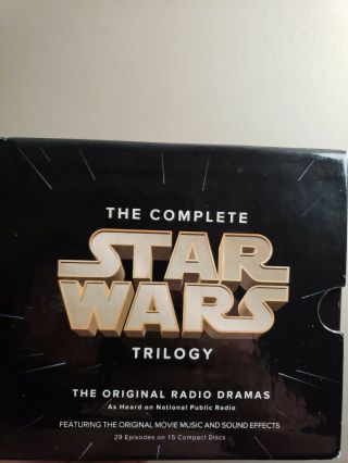 The Complete Star Wars Trilogy: The Radio Dramas Complete Rare Cd Set