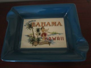 Tommy Bahama Ceramic Cigar Tray Ashtray 50th Anniversary Limited Edition 2009