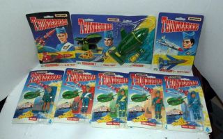 1994 Matchbox Thunderbirds 1,  2,  3 & 5 Figures Moc