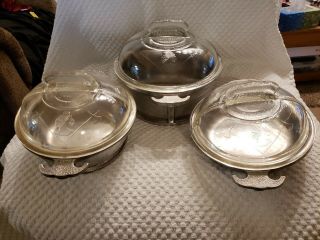 Guardian Service Cookware Aluminum Pot With Glass Lid