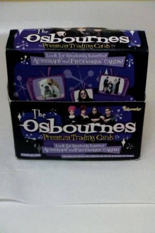 Ships.  Ozzy Osbourne The Osbournes Trading Cards