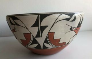 Old Zia Pueblo Indian Pottery bowl 4