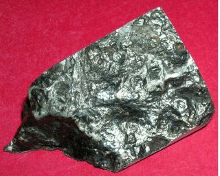 Seymchan pallasite meteorite 47.  1 gram etched corner cut 3