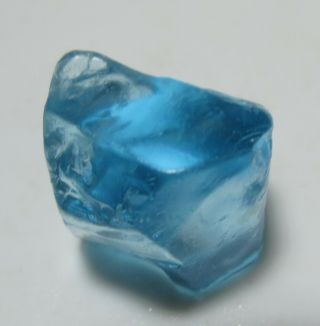 33.  82 Crt Flawles Strong Sky Blue Topaz Flawless Facet Rough B41