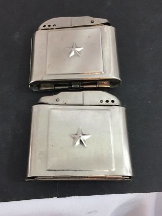 2 Vintage Trick / Joke Pocket Lighters - Made In Japan 2