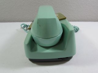 Vintage Automatic Electric GTE AE Rotary Dial Starlite Phone Seafoam Green 4