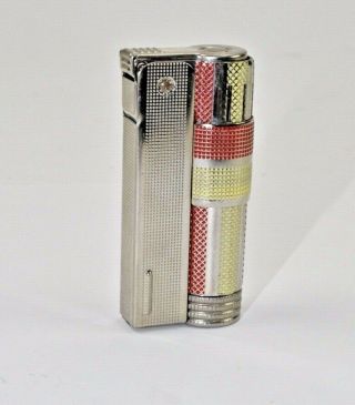 Imco Triplex Lighter Austria Vintage Silver Colored - Bx 2