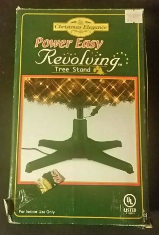 Christmas Elegance Power Easy Revolving Tree Stand