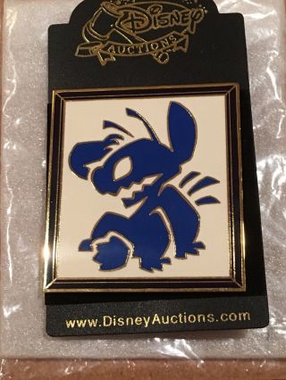 Disney Stitch Silhouette Masterpiece Henri Matisse Blue Nude LE 100 Pin 3