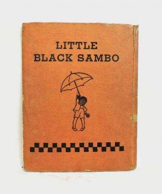 Scarce Pre 1920 Little Black Sambo Illustrated Childrens Book M A Donohue Co.
