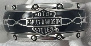 Franklin Harley Davidson Rumble Roll Sterling Silver Ring Size 12 Mens 84v6