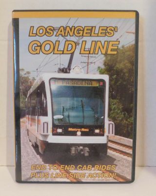 Los Angeles Gold Line End To End Cab Rides On Dvd By Valhalla Video