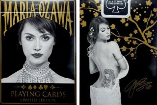 Uspcc Maria Ozawa Playing Cards - Not Bicycle - Limited Special Edition -