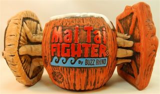 Mai Tai Fighter Tiki Mug Buzz Rhino Star Wars Galaxy Coconut Mask Artist Proof 7