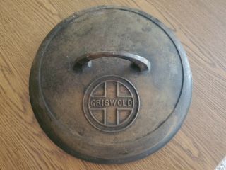Griswold No.  7 Cast Iron Skillet Lid 1287