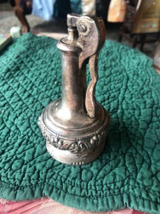 Ronson Table Lighter Decanter Not Cleaned No Dents