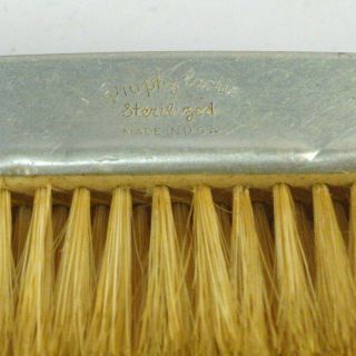 Vintage Hair Brush Pro - Phy - Lac - Tic Mens Grooming Art - Deco Collectible Vanity VTG 4