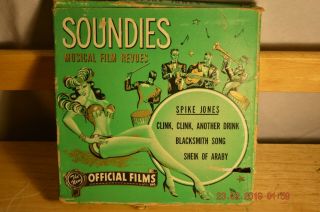 Rare Spike Jones Soundies Music Revue 16mm Film Ex.  Cond.