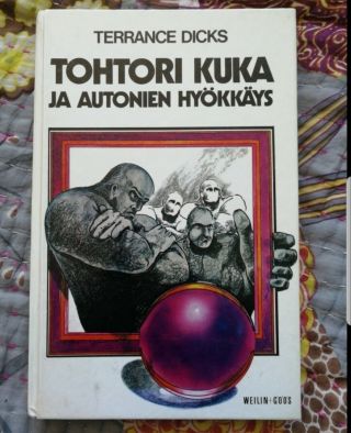 Doctor Who And The Auton Invasion Finnish Edition Book 1976 Rare 1st Edition