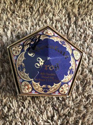 Harry Potter Daniel Radcliffe Signed Chocolate Frog Box From Universal Empty