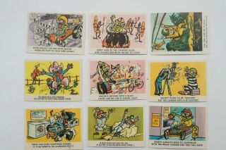 Weird - ohs Fleer set of 66 cards - near 1965 5