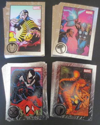 2013 Marvel Greatest Battles Complete Comic Trading Card Set,  X Men