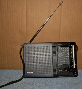 Vintage Sony Icf - 7600 7 Band Transistor Radio Receiver Fm/mw/sw J0766
