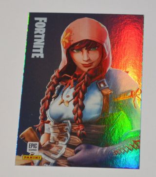 Panini 2019 Fortnite Series 1 Card // Foil Epic Outfit // 210 Fable
