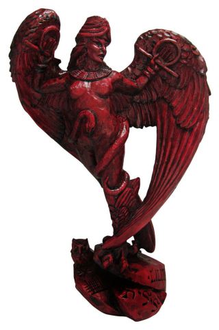 Lilith Statue - Rosewood Finish - Dryad Design Wicca Pagan Demon Goddess Figure