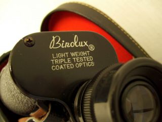 Vtg Binolux Binoculars 10x50 262ft at 1000yds Light Weight Triple Coated 5