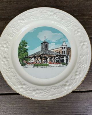 Homer Laughlin Souvenir Plate Louisville Georgia Slave Market