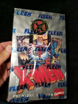 1994 Fleer Marvel Ultra X - Men Trading Cards Hobby Box